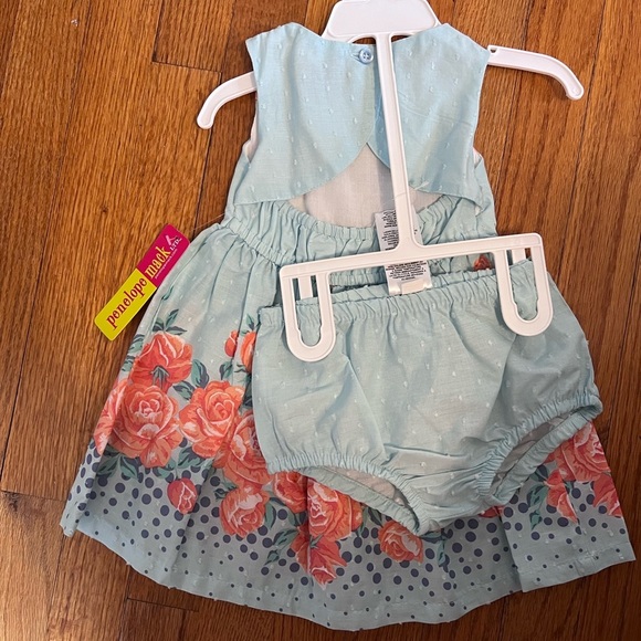 NWT Penelope Mack dress with diaper cover. Size 12 months. - Picture 2 of 2